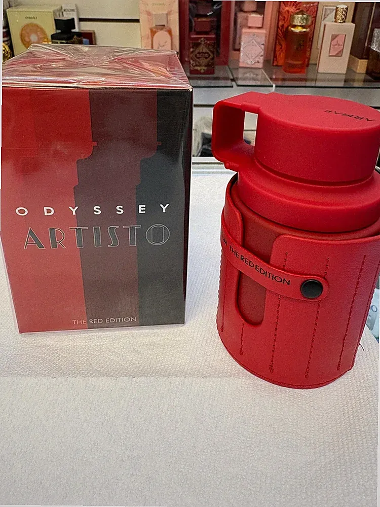 Armaf Odyssey Artist Men's Eau De Toilette 3.4oz Red Version New Fragrance...