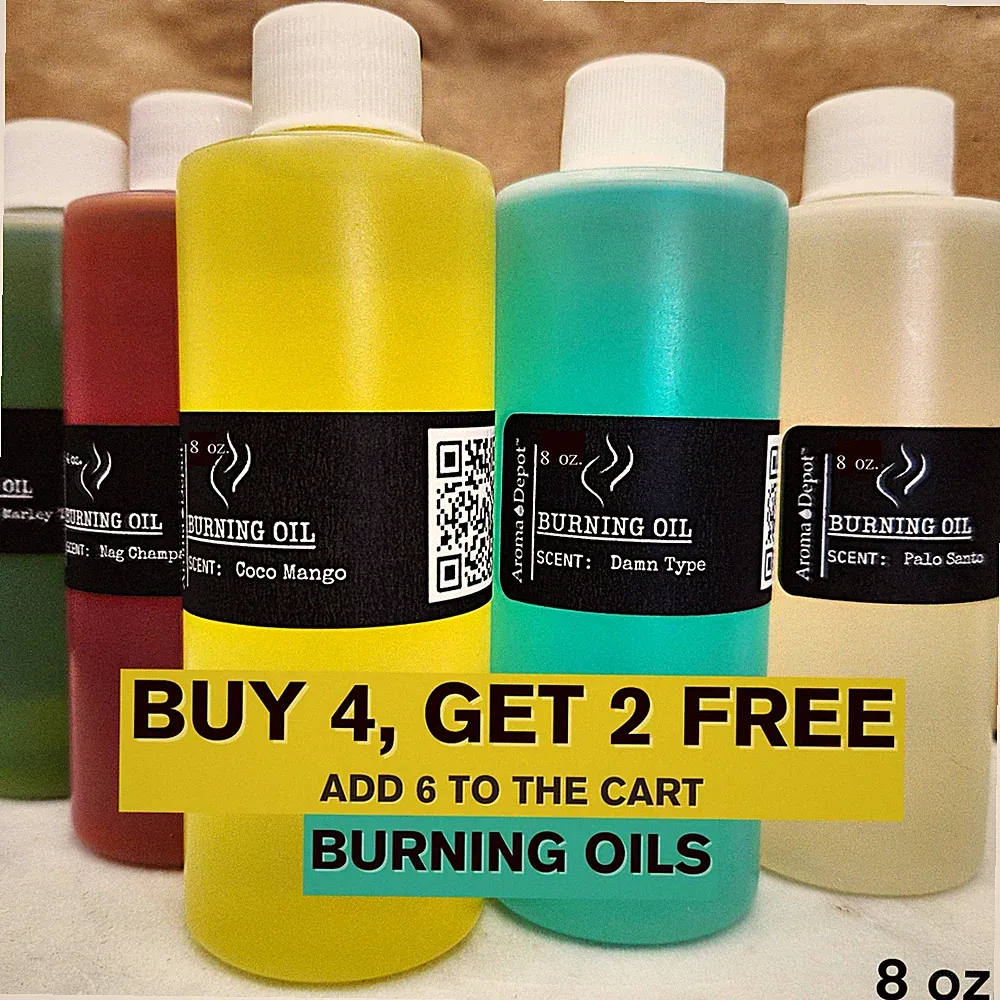Burning Oil 8 oz. Scented Oil, Perfume Oil for Oil Burner Fragrance Wax Lamp