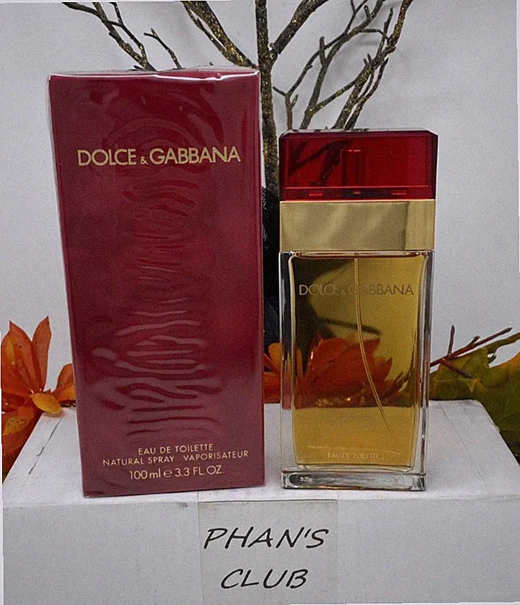 Dolce&Gabbana Classic Red 3.3oz Eau de Toilette Vintage Perfume for Women