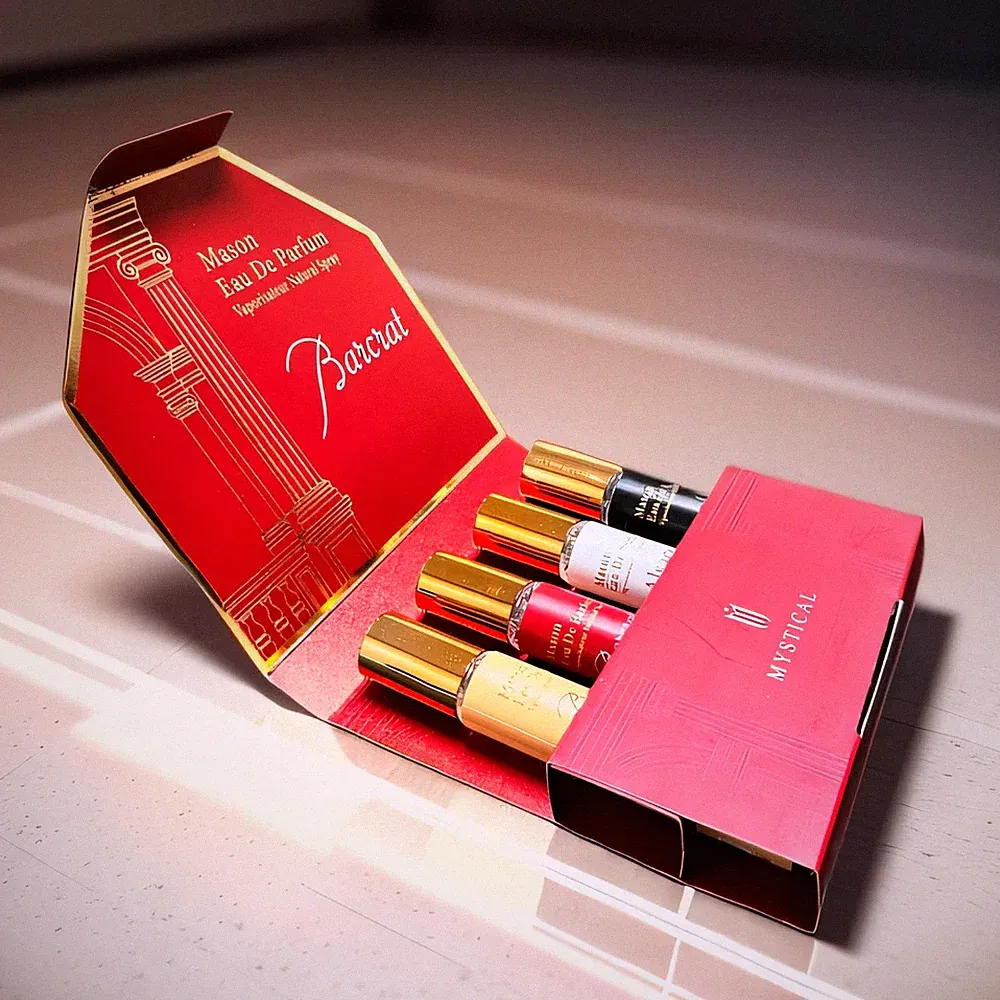 MYSTICAL Perfume Gift Set 4x20ml Long Lasting Fragrance Travel Size Unisex