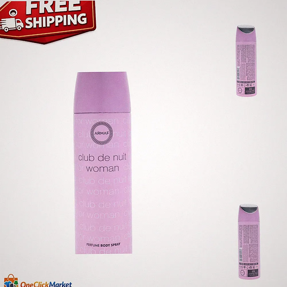 Travel-Friendly 6.8 oz Women's Body Spray - Club De Nuit Refreshing Scent